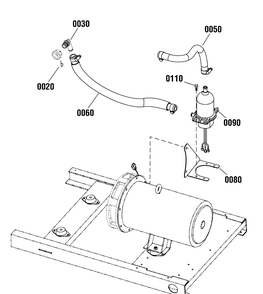 Part Location Diagram of 314147GS Briggs and Stratton Hose Connector